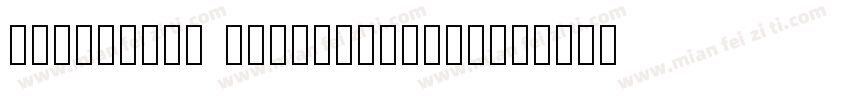 NIMRODW01 SMALLADSBOLD字体转换